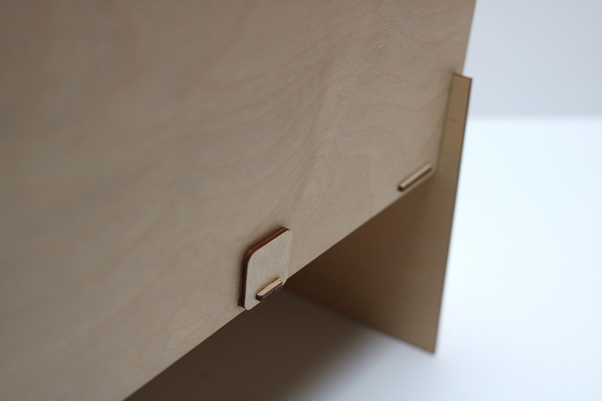 Laserbeest display modulair